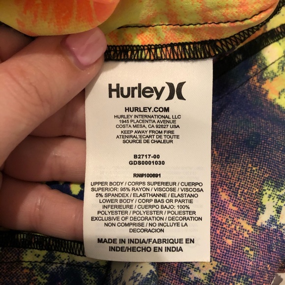 Hurley Strapless Hi / Low Maxi Dress - Picture 8 of 9